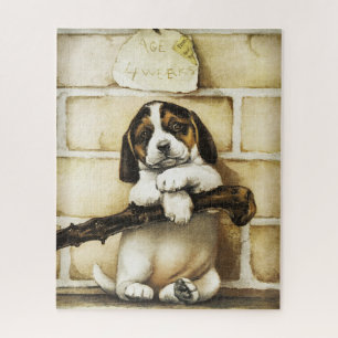 Puzzle Agradable Cachorro