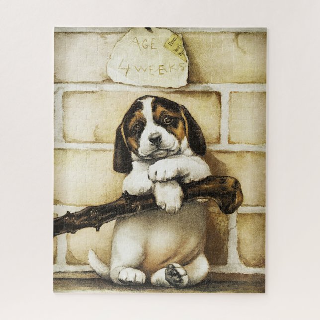Puzzle Agradable Cachorro (Vertical)