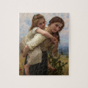 Puzzle Agradable carga de William Adolphe Bouguereau