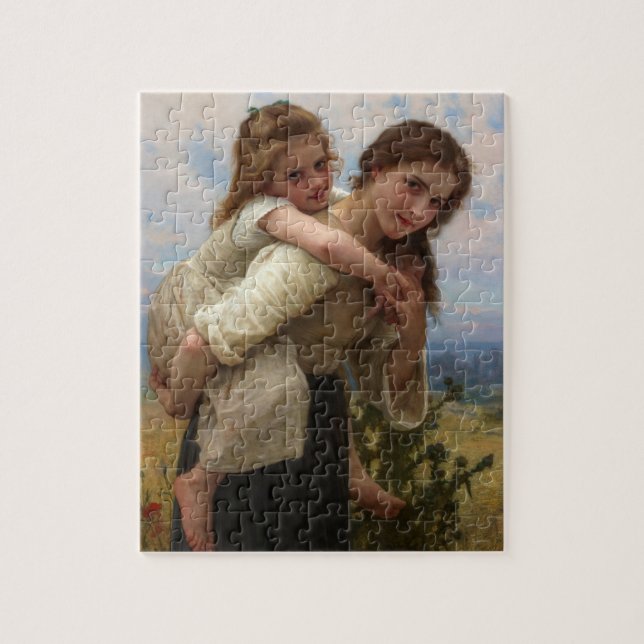 Puzzle Agradable carga de William Adolphe Bouguereau (Vertical)