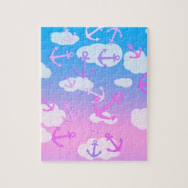 Puzzle Agradables Anclas Flotantes Sueño Escenario Infant (Vertical)