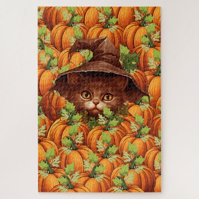 PUZZLE AGRADECIMIENTO DE LA CUCHILLA DE LAS PUMPKINAS (Vertical)