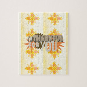 Puzzle Agradecimiento sincero: "Agradecimiento por ti" co