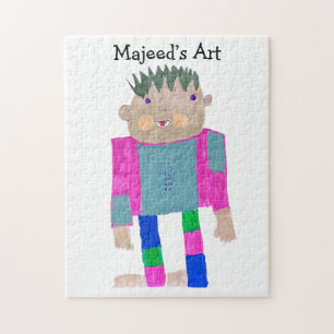 Puzzle Agrega el arte de tu hijo a esto