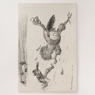 Puzzle Agricultor persiguiendo a Turquía - William Walker