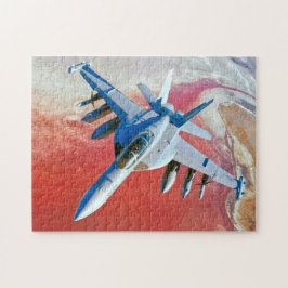 Puzzle AGRUPADOR EA-18G (11x14 PULGADAS)