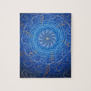 Puzzle Agua adaptable (spirograph psicodélico)