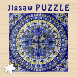 Puzzle Agua azul de la Marina Mosaica Boho -