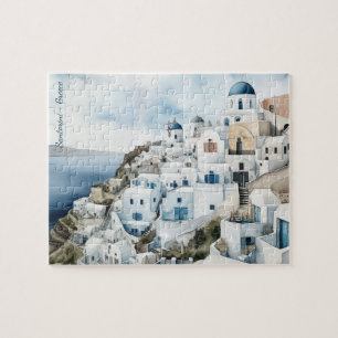 Puzzle Agua de Santorini Grecia