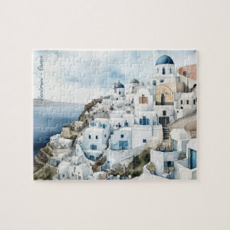 Puzzle Agua de Santorini Grecia
