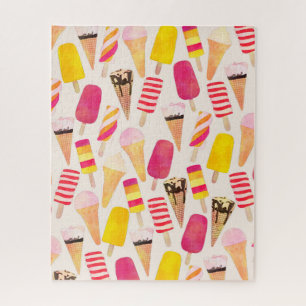 Puzzle Agua dulce de verano Hielo Crema
