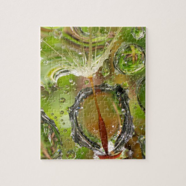 Puzzle Agua en semilla de diente de león, CA (Vertical)