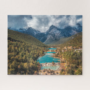 Puzzle Agua   Lago Blue Moon, China