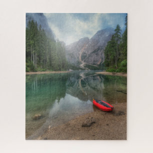 Puzzle Agua Lago Tirol del Sur, Italia