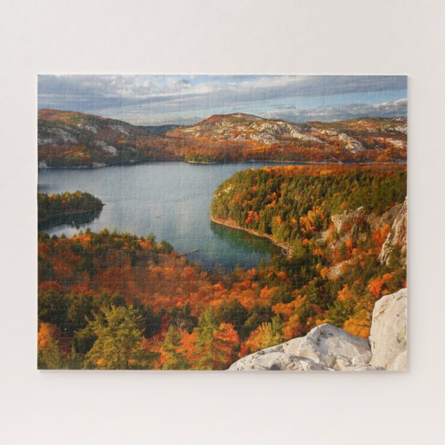 Puzzle Agua | Parque Provincial Killarney Canadá (Horizontal)