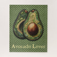 Aguacate Lover Faux Embroidered