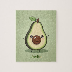 Puzzle Aguacate personalizado