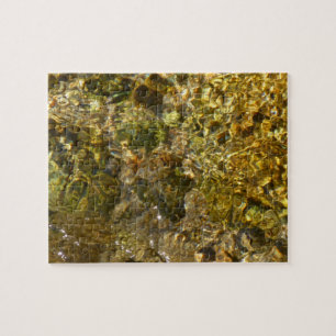 Puzzle Aguas del río Kaweah Naturaleza abstracta