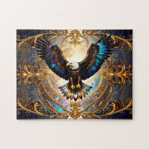 Puzzle Águila Americana estadounidense extraordinaria