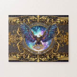 Puzzle Águila Americana Majestuosa Libertad Justicia 