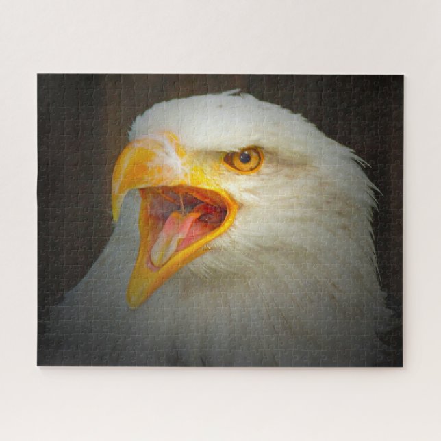 Puzzle Águila blanca de barro. (Horizontal)