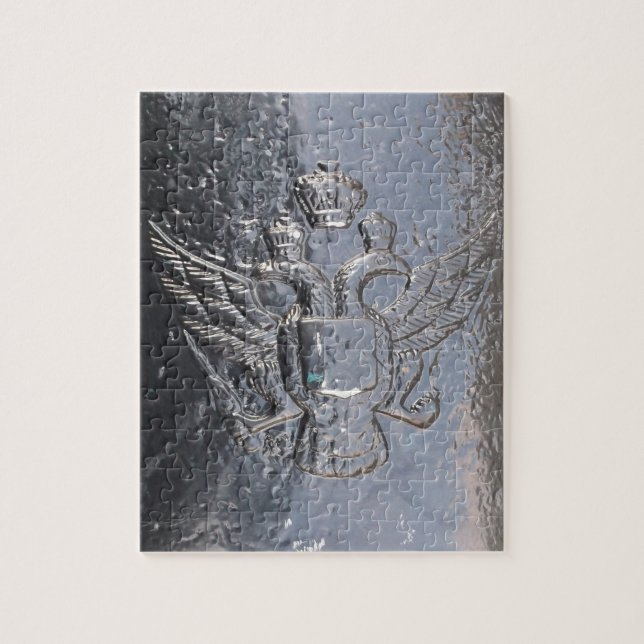 Puzzle Águila de dos cabezas en cañón (Vertical)