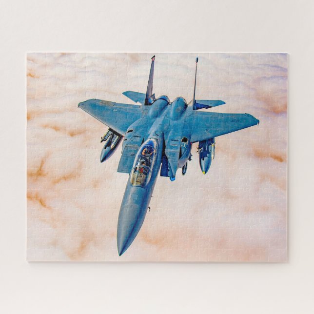 Puzzle ÁguiLA DE HUELGA F-15E (16x20 PULGADAS) (Horizontal)