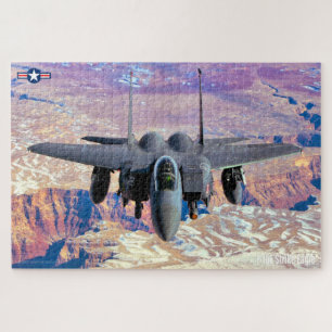 Puzzle Águila DE HUELGA F-15E - GRAND CANYON (20x30 PULGA