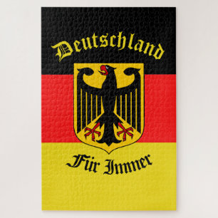 Puzzle Águila negra alemana, Deutschland para siempre/Fur