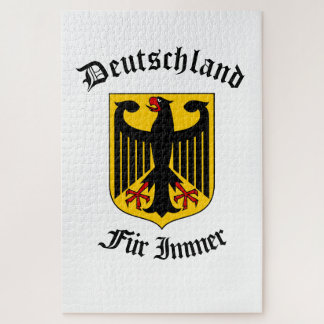 Puzzle Águila negra alemana, Deutschland para siempre/Fur