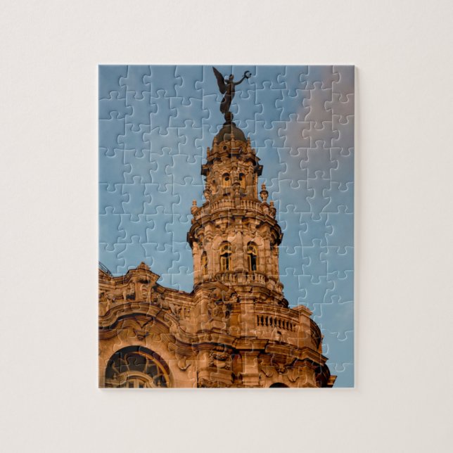 Puzzle Aguja de edificio antiguo, La Habana, Cuba (Vertical)