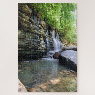 Puzzle Agujero de natación de Mountain Stream - 20x30 pul