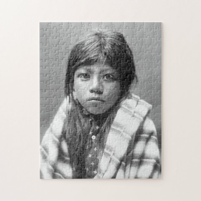 Puzzle Ah Chee Lo (Chica nativo americano) (Vertical)