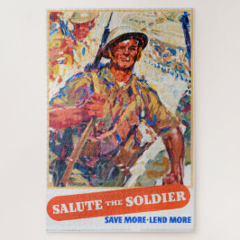 Puzzle Ahorra más, reimprima al poster británico en tiemp