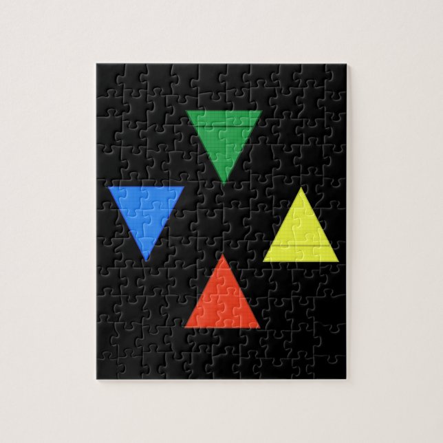 Puzzle Air Fire Water Earth (Vertical)