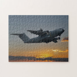 Puzzle Airbus A400M Al Atardecer