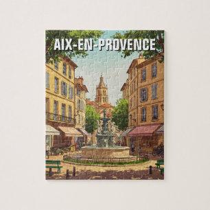 Puzzle Aix-en-Provence Francia Travel