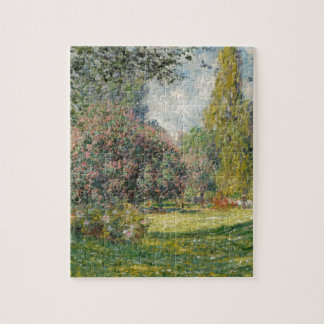 Puzzle Ajardine el Parc Monceau - a Claude Monet