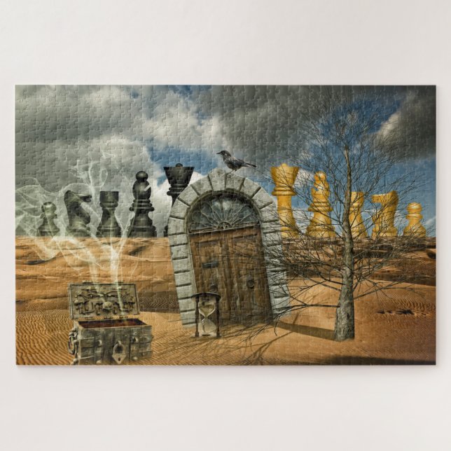 Puzzle Ajedrez atesorado (Horizontal)