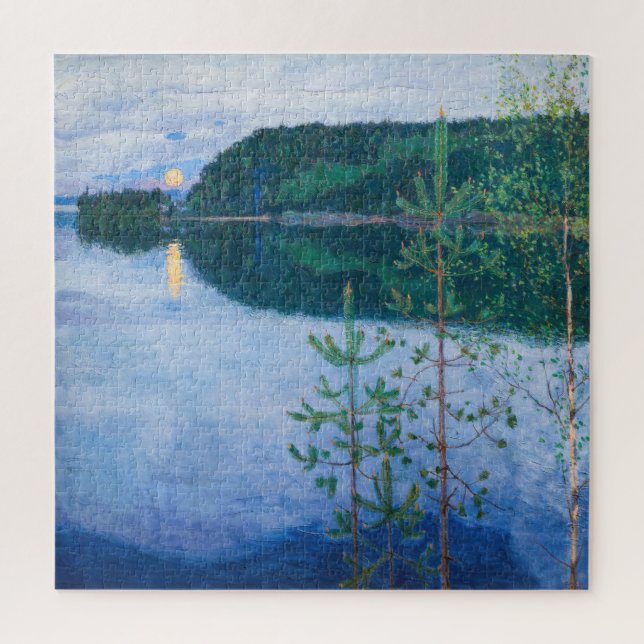 Puzzle Akseli Gallen-Kallela - Noche de primavera (Vertical)