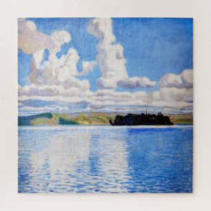 Puzzle Akseli Gallen-Kallela - Torres de nubes