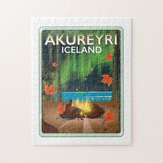 Puzzle Akureyri (Vertical)