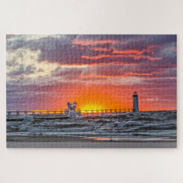 Puzzle Al principio del atardecer