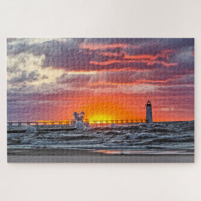 Puzzle Al principio del atardecer (Horizontal)