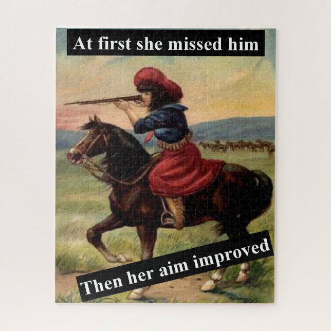 Puzzle Al Principio Lo Perdió. Entonces Su Objetivo Mejor (Vertical)