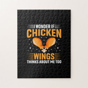 Puzzle Ala de pollo de arte de pollo