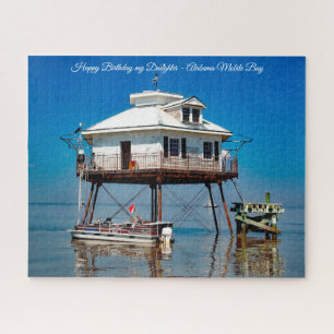 Puzzle Alabama Mobile Bay Feliz Cumpleaños Hija