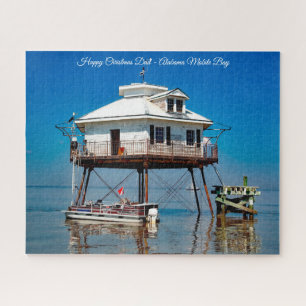 Puzzle Alabama Mobile Bay Feliz Navidad Papá