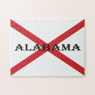 Puzzle Alabama y Bandera 11x14 252pc jpcn