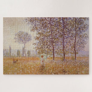 Puzzle Álamos de Claude Monet al Sol (1887)